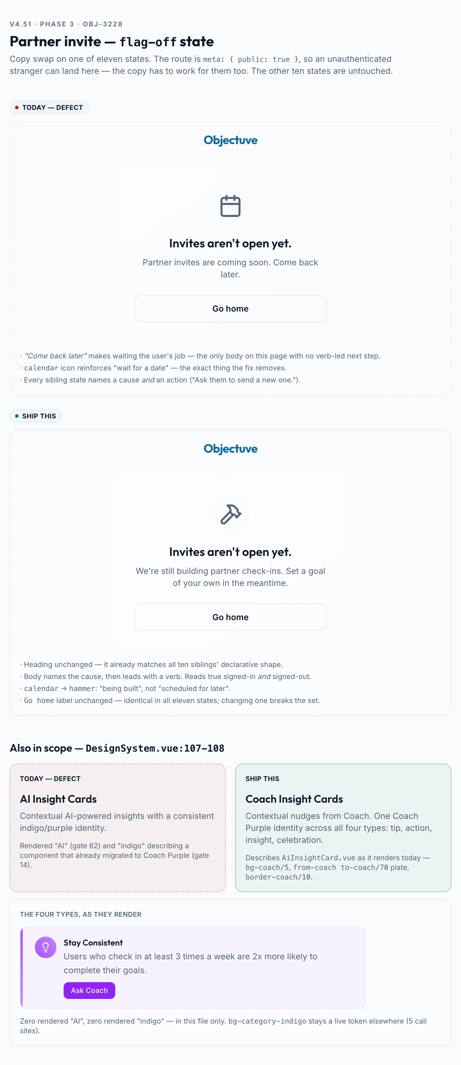 Partner Invite And Copy mockup, light, tablet