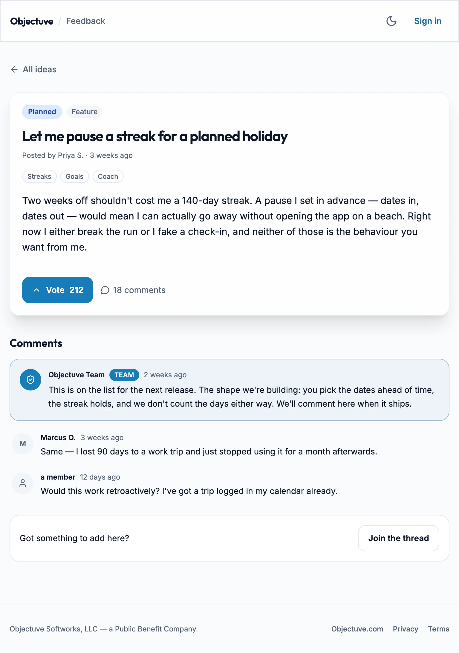 Public Post mockup, light, tablet